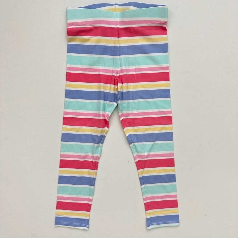 Isaac Mizrahi Girls Striped Leggings Size S (5-6)